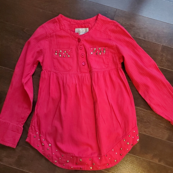 2 Girls Tunic and Long Sleeve Printed Shirts - Picture 2 of 7